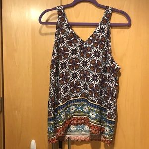 Floral Tank Top L